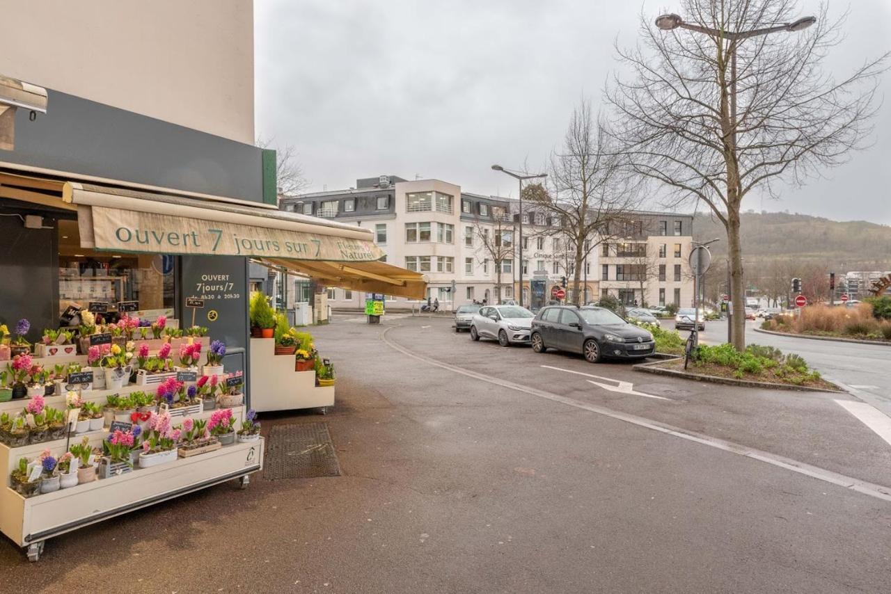 Le Nid Douillet : Superbe Appartement + Jardin Privatif Rouen Eksteriør billede