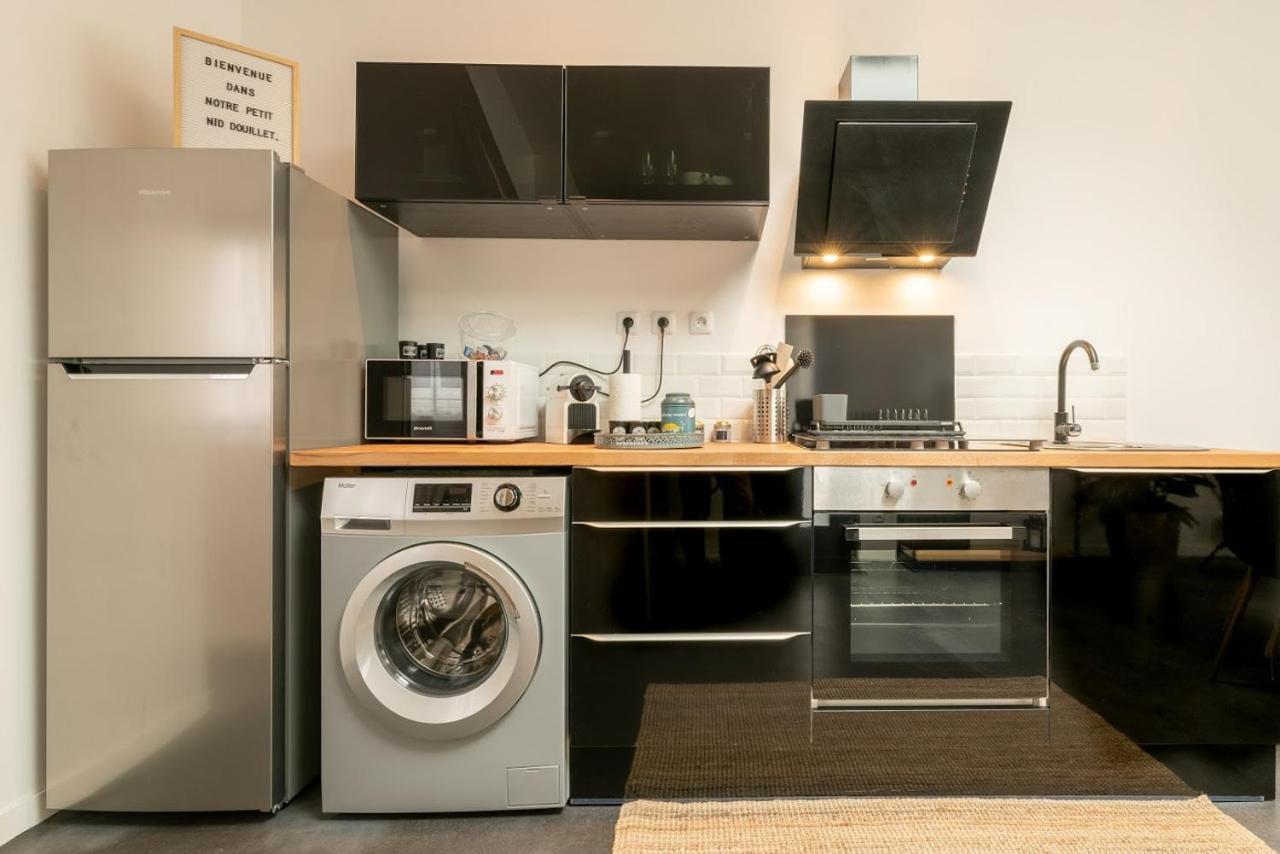 Le Nid Douillet : Superbe Appartement + Jardin Privatif Rouen Eksteriør billede