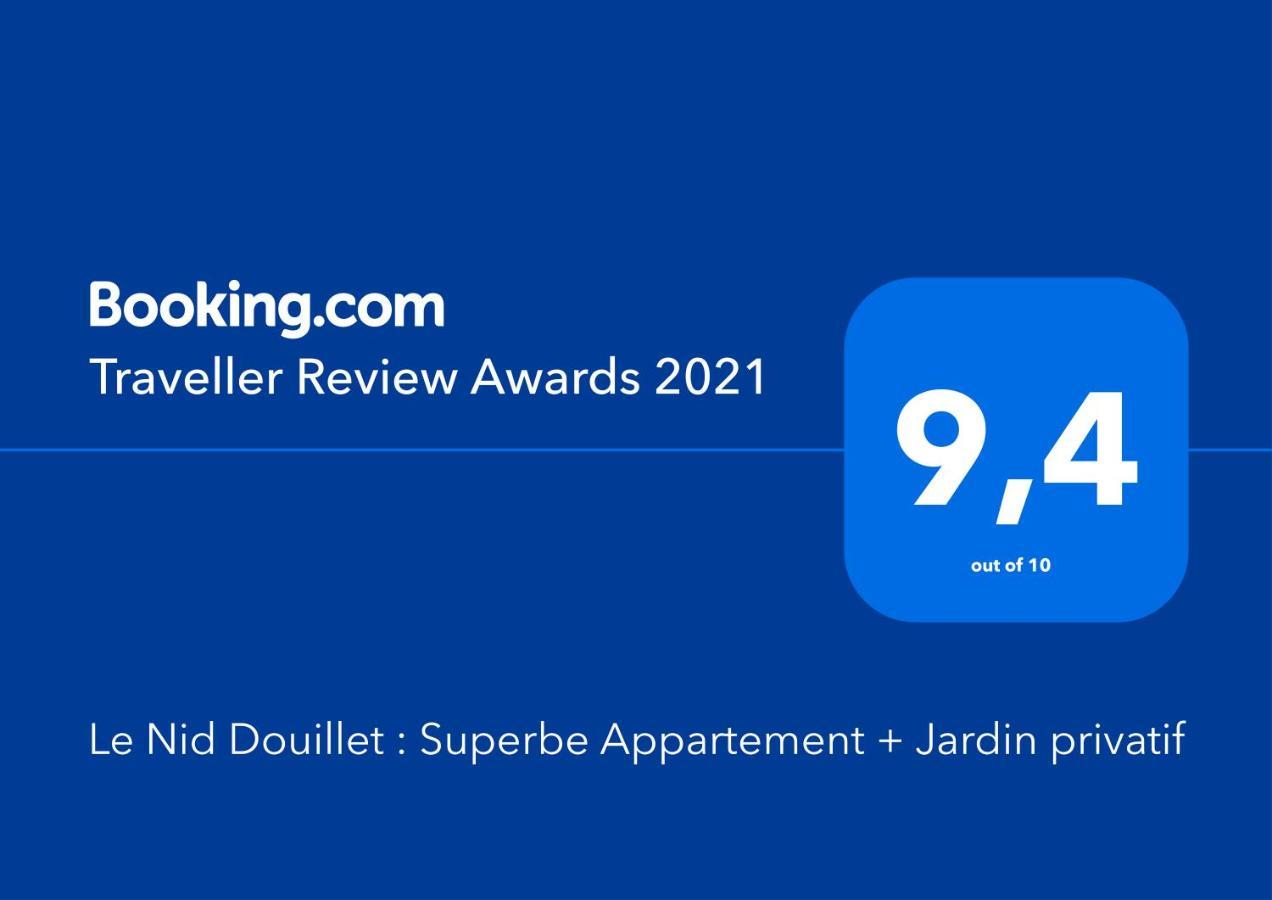 Le Nid Douillet : Superbe Appartement + Jardin Privatif Rouen Eksteriør billede
